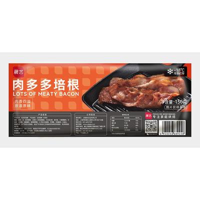 展艺肉多多培根厚切培根
