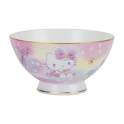 卡通陶瓷碗新骨瓷餐具凯蒂猫