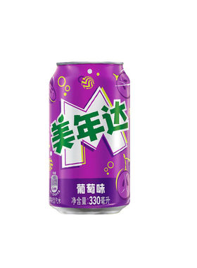 百事可乐美年达七喜饮料330ml