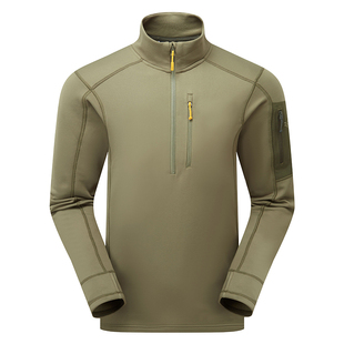 RAB睿坡Modulus男士保暖抓绒衣立领套头卫衣透气中层内搭 QFG-17