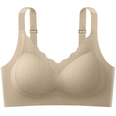 内衣女薄款适合胸大下垂的胸罩