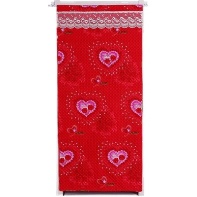 加厚装饰布置婚庆大红秋冬门帘