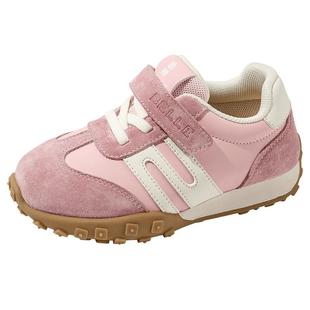 豆丁麻薯丨百丽童鞋3-7岁小童运动鞋女童秋冬休闲男童防滑儿童鞋