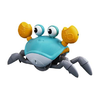 儿童玩具电动自动感应螃蟹逃跑宝宝婴儿玩具1一3岁六一生日礼物