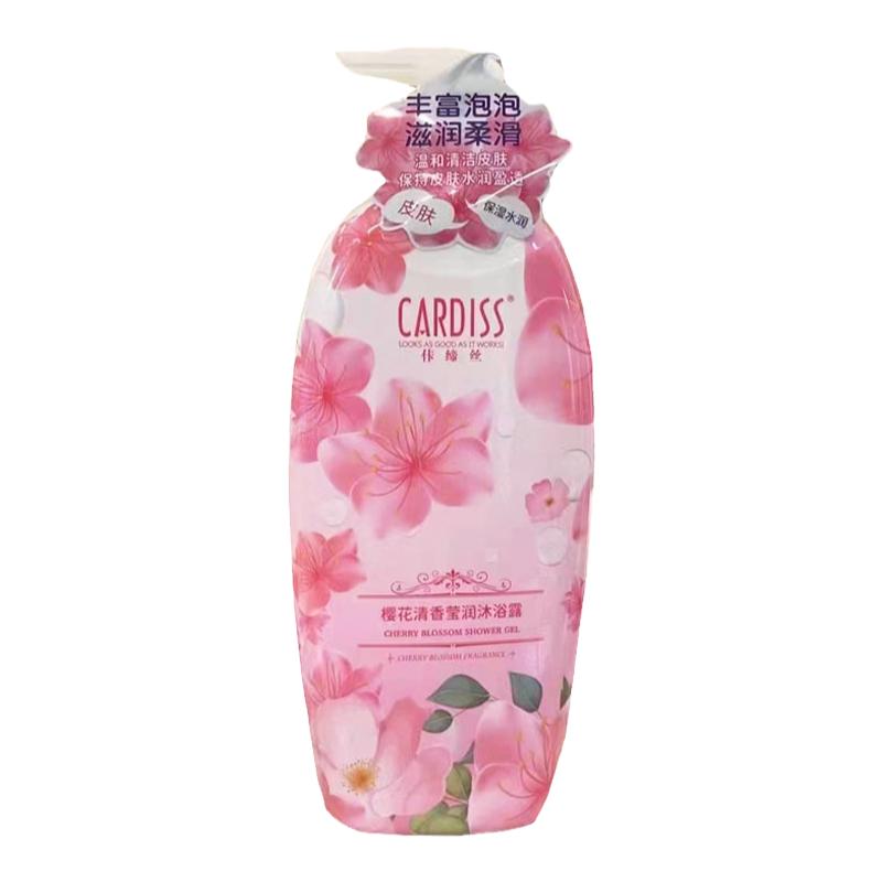 琴叶佧缔丝樱花清香莹润沐浴露