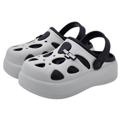 【厚底洞洞鞋-久站不累脚】