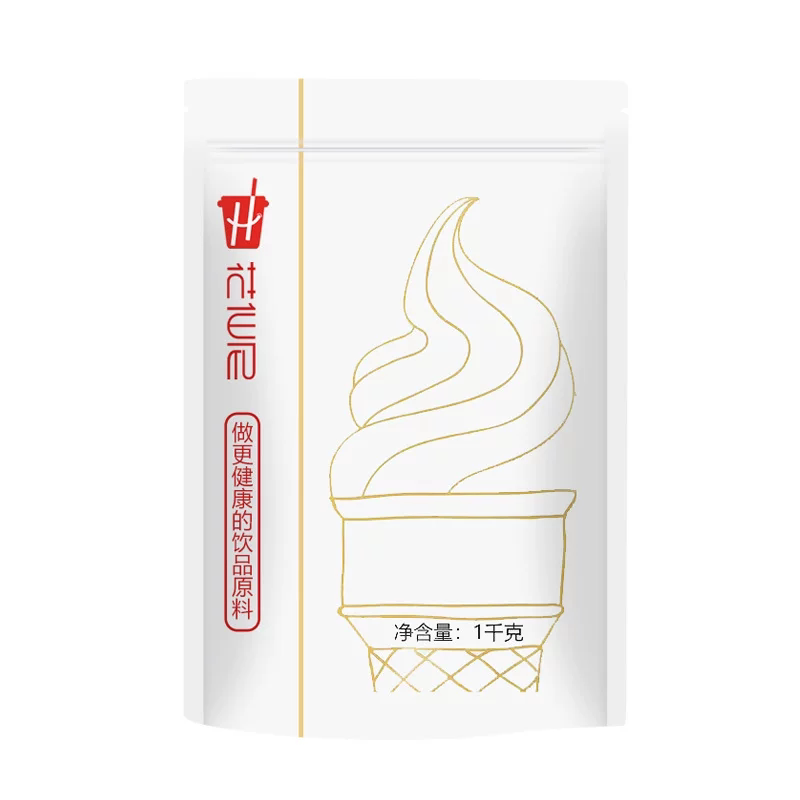 花仙尼软冰淇淋粉1kg整箱雪糕粉手工diy挖球冰激凌原料商用家用
