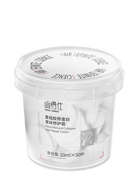 【胶原发膜】函得仕发膜蛋白霜非护发素修复干枯染烫受损补水顺滑