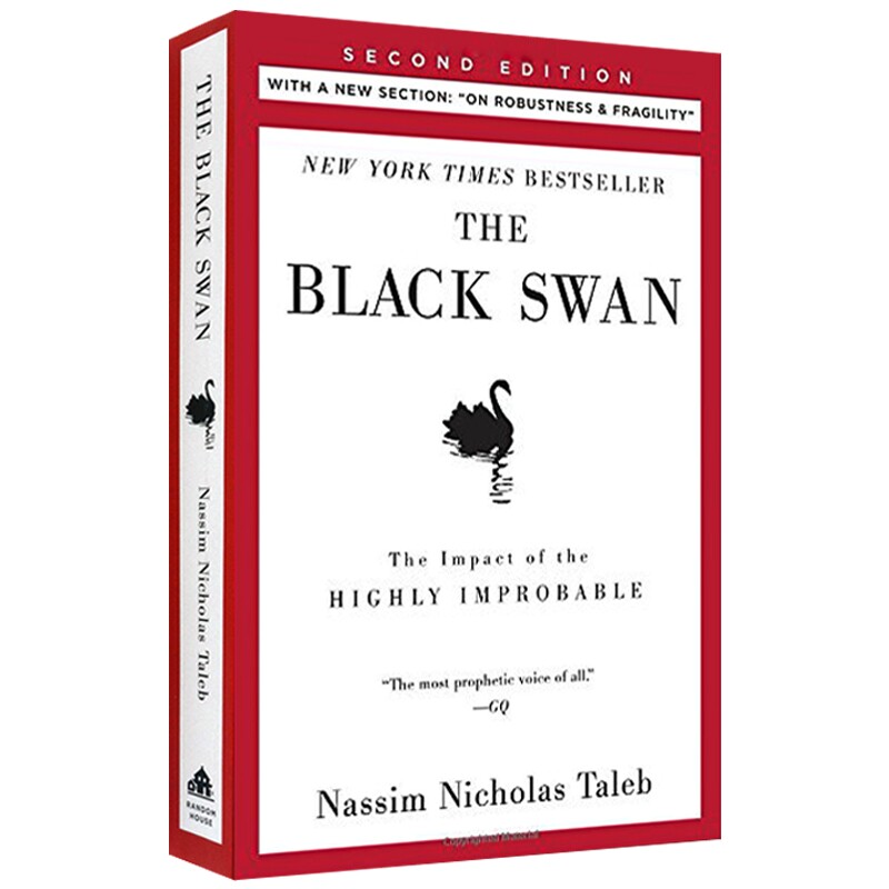 黑天鹅 如何应对不可预知的未来 英文原版 The Black Swan 英文版进口原版英语经济学书籍