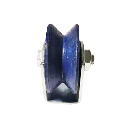 v型轨道轮槽轮滑轮角铁钢丝绳