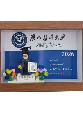 华东师大定制DIY乐高装饰相框