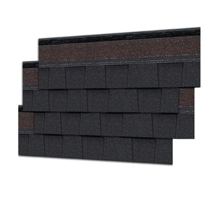 双层沥青瓦加厚隔热瓦片屋顶自粘型防水玻纤油毡轻钢别墅玻纤瓦厂