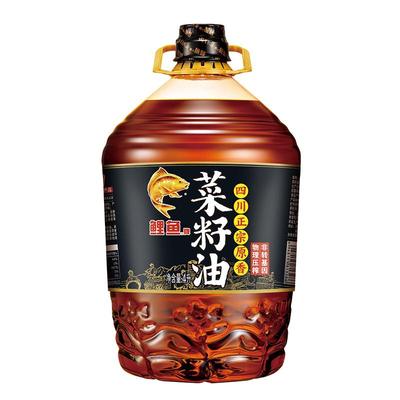 鲤鱼正宗原香菜籽油4L