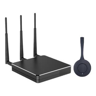 政企级4K高清无线投屏器同屏器双5G传输连接电视投影仪显示屏点对点50米传输支持多对一即插即用支持四分屏