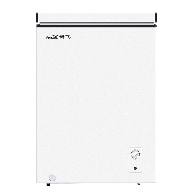 新飞96升小冰柜家用冷柜小型卧式冷冻节能冷藏两用节能迷你小冰箱