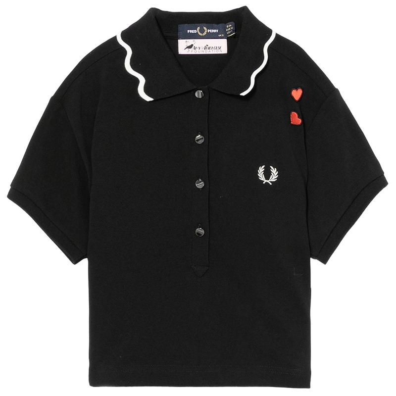 FREDPERRY短袖polo衫青春少女