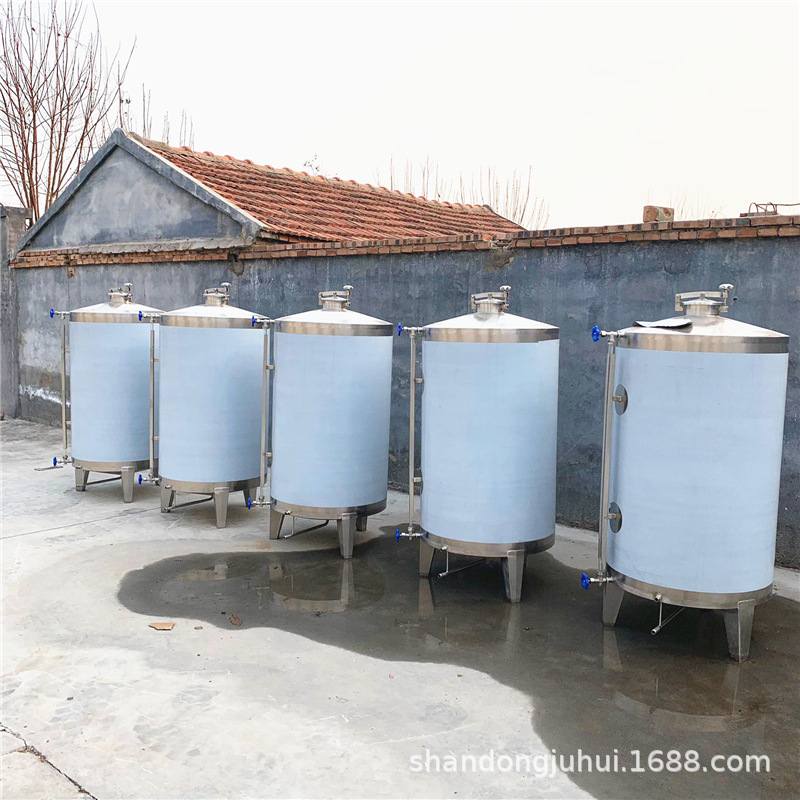 油坊立式香油储罐 1000斤花生油储存罐 食品级植物油储备设备