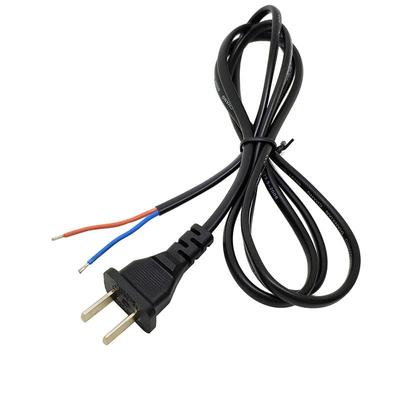 两脚电源连接线两孔二脚两电源线