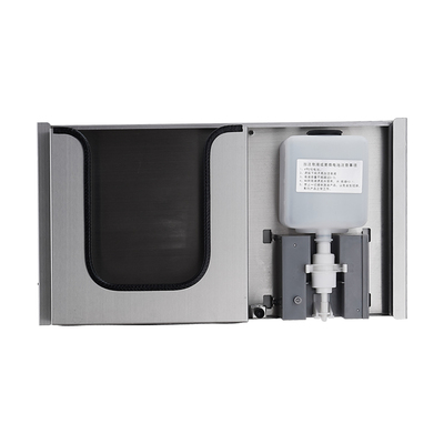 芬驰304不锈钢抽纸架嵌入烘手器