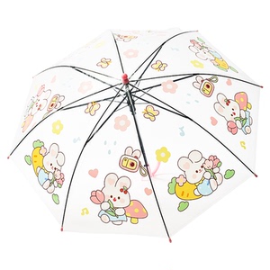 透明雨伞儿童学生上学专用宝宝伞
