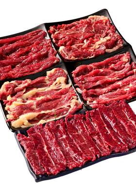 正宗潮汕牛肉火锅食材