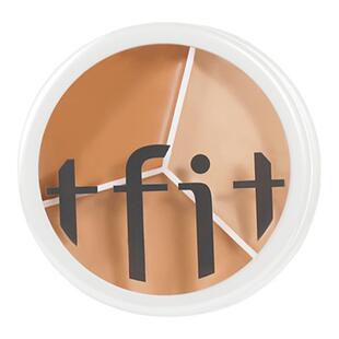 TFIT三色遮瑕膏液笔遮暇盘遮盖脸部斑点痘印泪沟黑眼圈专用tifit