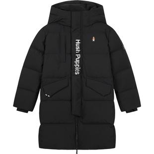 暇步士童装儿童长款羽绒服25冬新品男童保暖羽绒服女童连帽厚外套