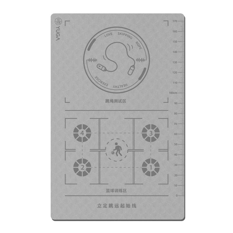 大尺寸篮球训练垫|室内静音运动
