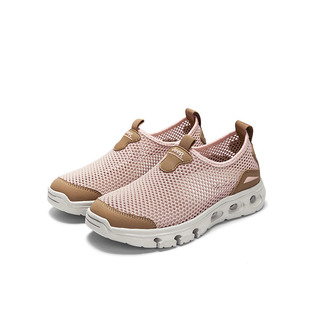 Jeep女鞋夏季透气薄款网鞋一脚蹬网面休闲厚底妈妈运动鞋网眼镂空