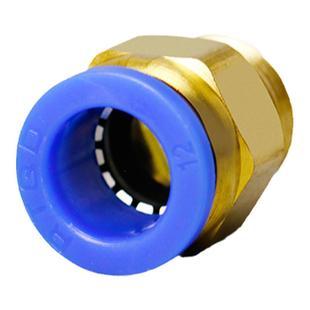 镀铜模具水嘴快速接头螺纹直通公制粗牙英制细牙气动直接气管快接