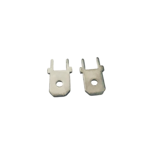 250插片-1 线路板端子 6.3公插片端子 PC板焊接插片 PCB接线端子