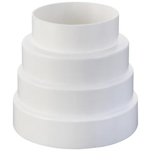 抽油烟机排烟管变径圈排风管大小转换接头厨房烟道管止逆阀变径器