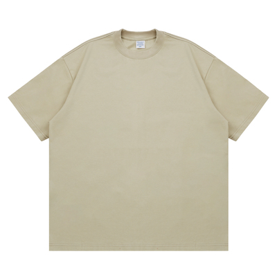 美式高街305G重磅纯色短袖T恤TEE