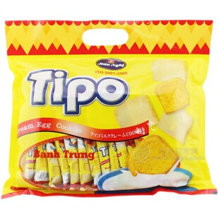 越南tipo面包干进口原味面包片干蛋糕早餐代餐饼干网红休闲小零食