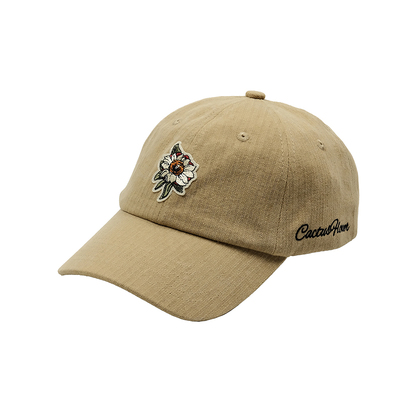 CENLES染洗做旧弯檐帽