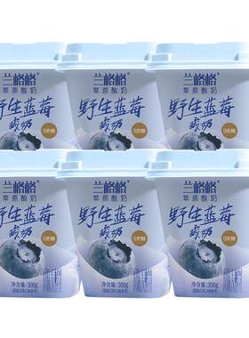 【来个彩诞】兰格格酸奶野生蓝莓/沙棘/原味