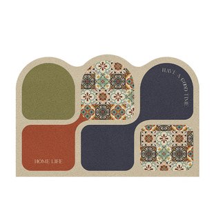 高弹丝圈入户门门垫地垫家用玄关除尘脚垫进门门口地毯防滑耐脏