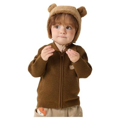 巴拉巴拉婴儿毛衣男童针织衫宝宝羊毛衫外套上衣儿童冬装新款童装