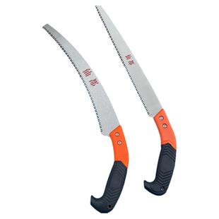 仙都软胶柄三面磨齿锯木工锯手板锯伐木锯果树锯户外家用直锯弯锯