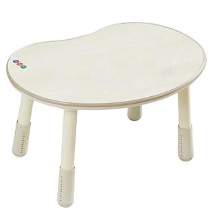 曼龙花生桌手工早教桌宝宝玩具桌可升降
