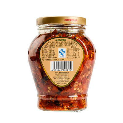 梁嘉剁辣椒下饭菜拌面酱