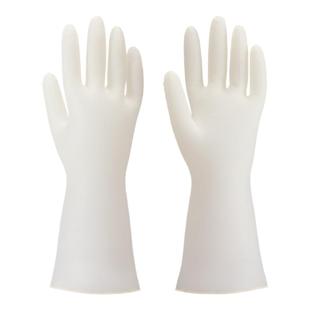 雪莲手套防水耐用厨房食品接触级丁腈耐油耐磨洗碗洗衣家务手套