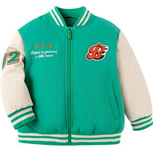 【商场同款】巴拉巴拉男童羽绒服轻薄外套冬季新款儿童棒球式童装