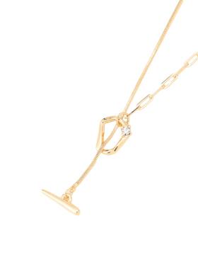 any FAM 2way日系简约ot扣毛衣项链日系轻奢ONWARD