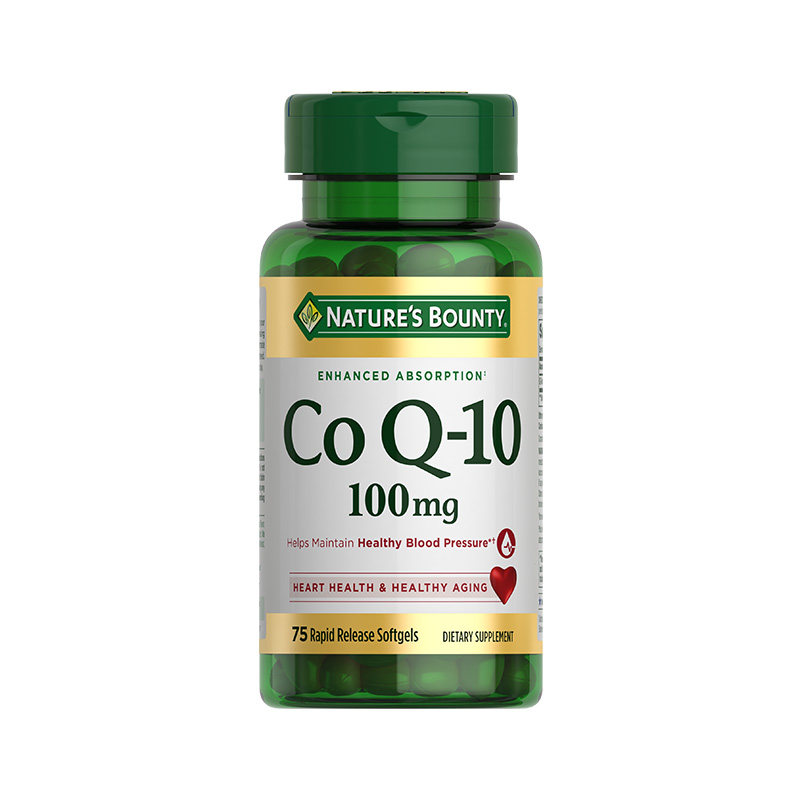 自然之宝辅酶q10软胶囊q10辅酶保护心脏辅酶q10养心100mg美国进口