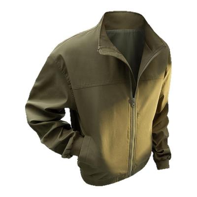 VIISHOW情侣装美式cleanfit立领工装飞行服夹克潮牌棒球服外套男
