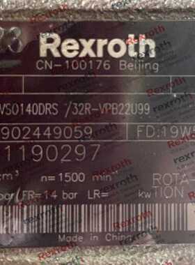 议价Rexroth力士乐 R902449059  A10VSO140DRS/32R-VPB22U99 现货
