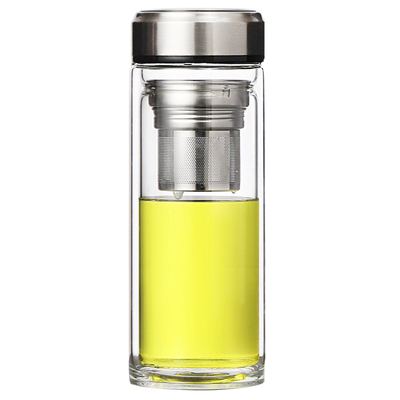 便携式加厚防烫水杯耐热户外双层