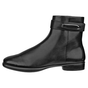 Ecco爱步女鞋秋冬新款侧拉链休闲短靴时装靴 雕塑奢华222353现货