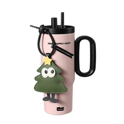 茶迷小清新316内底带把吸管杯